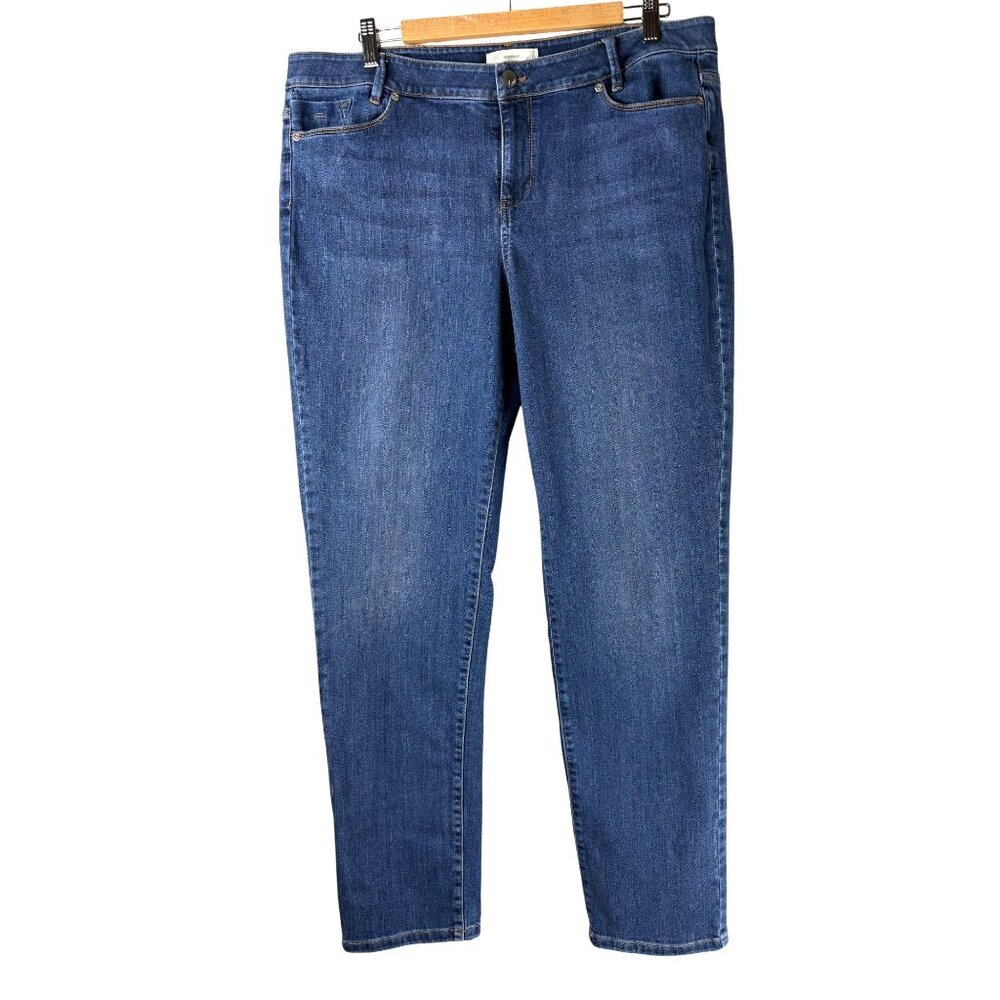 J.Jill Women's Weekender Straight Leg Denim Jeans Size 16